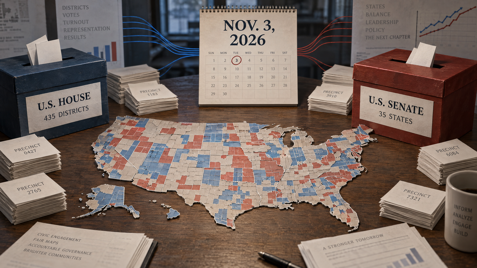 2026 midterm polling gives Democrats an edge—but not a guaranteed congressional takeover