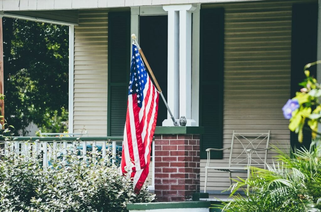 American home illustrating the costs and paperwork involved in homeownership